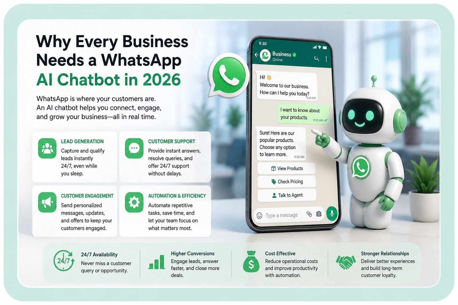 Why Every Business Needs a WhatsApp AI Chatbot in 2026